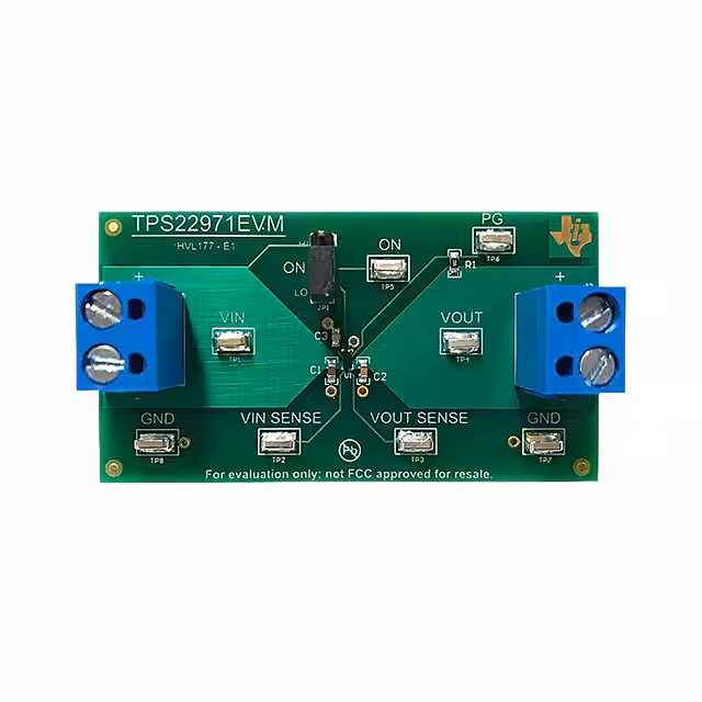 TPS22971EVM Texas Instruments  Cartes et kits d'évaluation et de démonstration